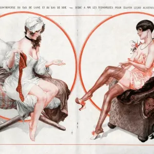 1920, Francia, La Vie Parisienne, Revista de Platos. 1920, Francia, La Vie Parisienne, Revista de Platos.