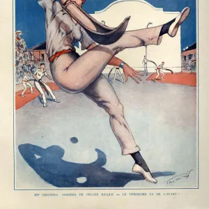 1920s, France, La Vie Parisienne, Magazine Plate