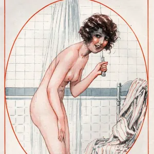 1920s, France, La Vie Parisienne, Magazine Plate