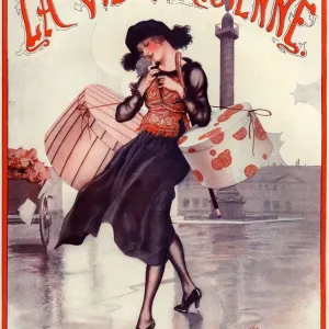 1920s France La Vie Parisienne Magazine Print 1920s France La Vie Parisienne Magazine Print