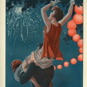 1920s France La Vie Parisienne Magazine Print 1920s France La Vie Parisienne Magazine Print
