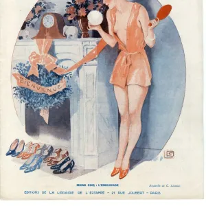 1920s France Le Sourire Magazine Cover