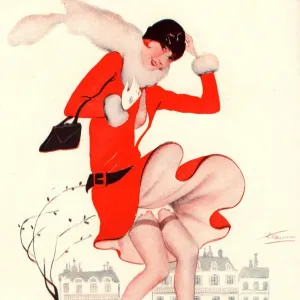 1920s French Print of Le Sourire Autumn Issue 1920s French Print of Le Sourire Autumn Issue