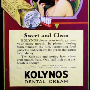 1920s, UK, Kolynos, Magazine Advert