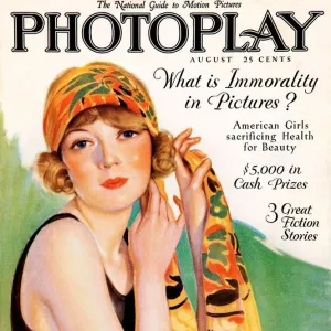 1920s UK Photoplay Magazine Cover