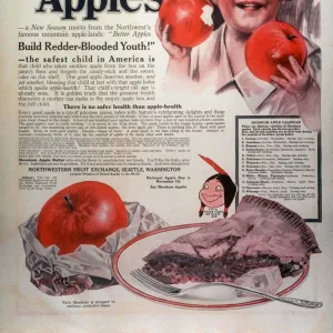 1920s USA apples fruit