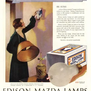 1920s USA edison mazda lamps general electric lamps light bulbs appliances