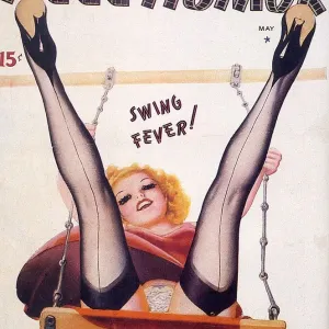 1920s USA Reel Humour Magazine Cover