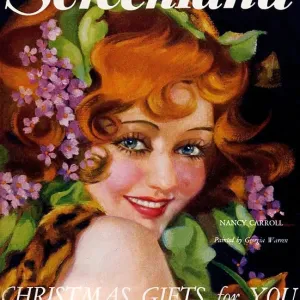 1920s USA Screenland Magazine Cover