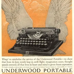 1922 1920s USA underwood portable typewriters equipment