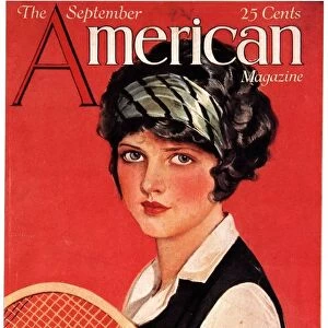 1924 1920s USA tennis magazines