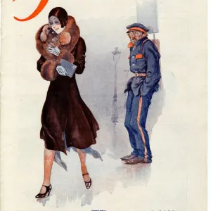 1930s France Le Sourire Magazine Cover