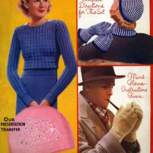 1930s UK Good Needlework and Knitting Magazine Cover