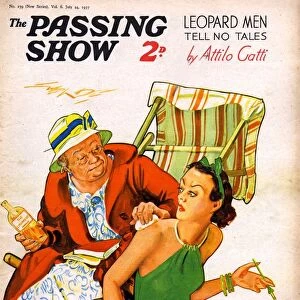 1930s UK The Passing Show Magazine Cover