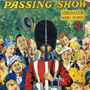 1930s, UK, The Passing Show, Magazine Cover