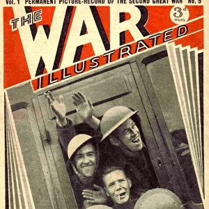 1930s UK The War Illustrated Magazine Cover