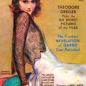 1930s USA The New Movie Magazine Magazine Cover