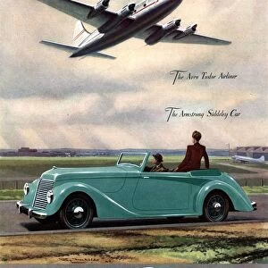 1940s UK aviation hawker siddeley cars aeroplanes air