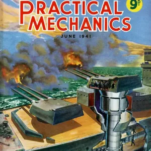 1940s UK Practical Mechanics Magazine Cover