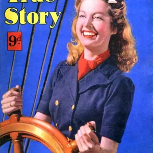 1940s UK True Story Magazine Cover