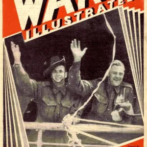1940s UK The War Illustrated Magazine Cover