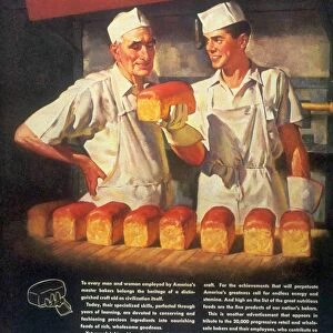 1940s USA bakers bread