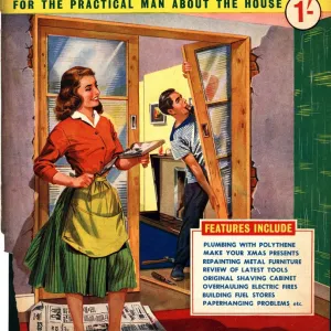 Do It Yourself 1950s UK diy doors plastering decorating magazines do it yourself