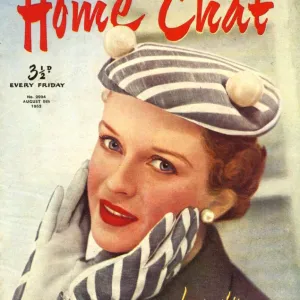 1950s UK Home Chat Magazine Cover