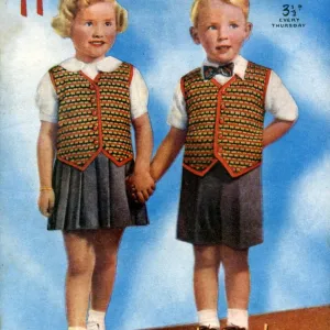 1950s UK Home Chat Magazine Cover