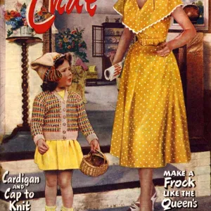 1950s UK Home Chat Magazine Cover