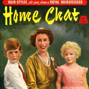 1950s UK Home Chat Magazine Cover