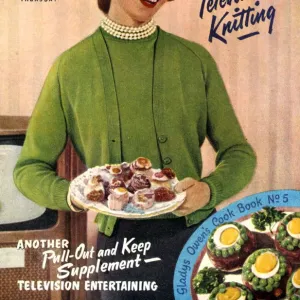 1950s UK Home Chat Magazine Cover