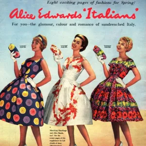 1958 1950s UK dresses alice edwards womens hats