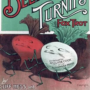 B Feldman & Co 1920s UK cc and company vegetables fox trot beetroots turnips songs