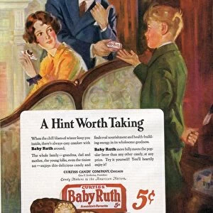 Baby Ruth 1927 1920s USA chocolate sweets
