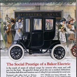 Baker Electric Cars 1910s USA
