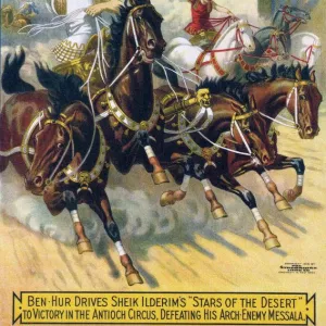 Ben-Hur 1903 1900s USA Ben Hur horses chariots