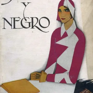 Blanco y Negro 1930 1930s Spain art deco cc portraits womens