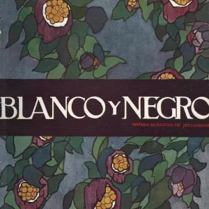 Blanco y Negro Spain cc magazines flowers plants