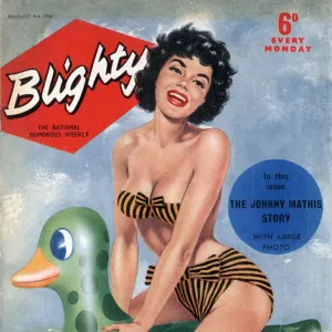 Blighty 1958 1950s UK holidays seaside bikinis rubber rings swimwear swim suits swimming