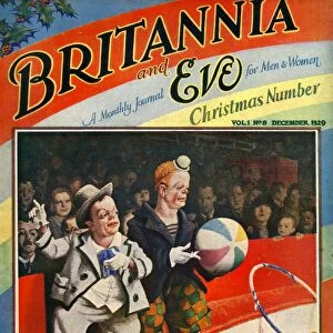 Britannia & Eve 1929 1920s UK dwarves little people clowns magazines dwarfs