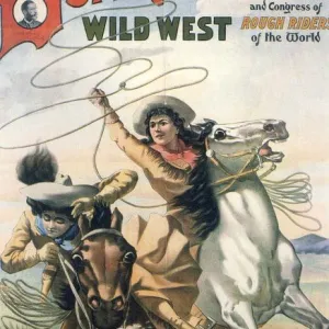 Buffalo Bills Wild West Show 1898 1890s USA westerns cowboys and american indians