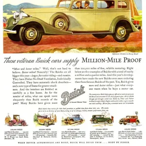 Buick Division Of General Motors 1930s USA cc cars