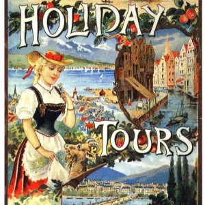 Thomas Cook 1890s UK Holidays Print Thomas Cook 1890s UK Holidays Print