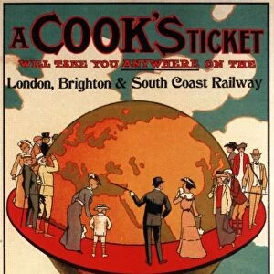 Cooks Thomas Cook 1904 1900s UK holidays cooks travel agents round the world