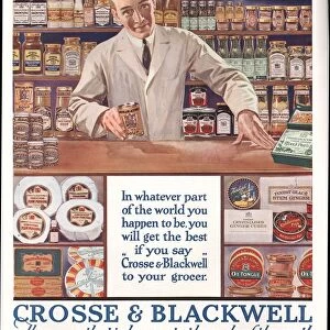 Crosse and Blackwell 1927 1920s UK shops greengrocers