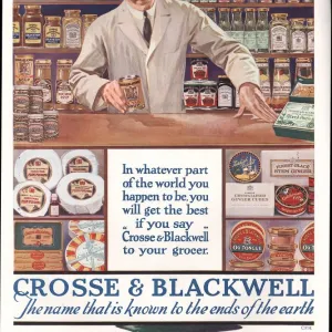 Crosse and Blackwell 1927 1920s UK shops greengrocers