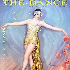 The Dance 1928 1920s USA Vannessi magazines flowers maws