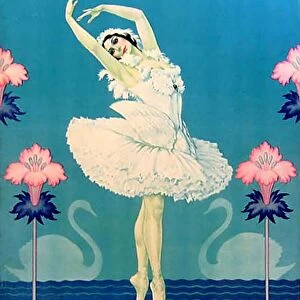 The Dance 1929 1920s USA Anna Pavlova magazines ballet maws
