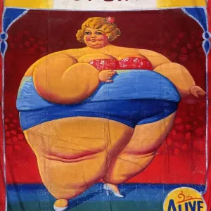 Dolly Dimple 1900s freaks show dieting fat heavy entertainers